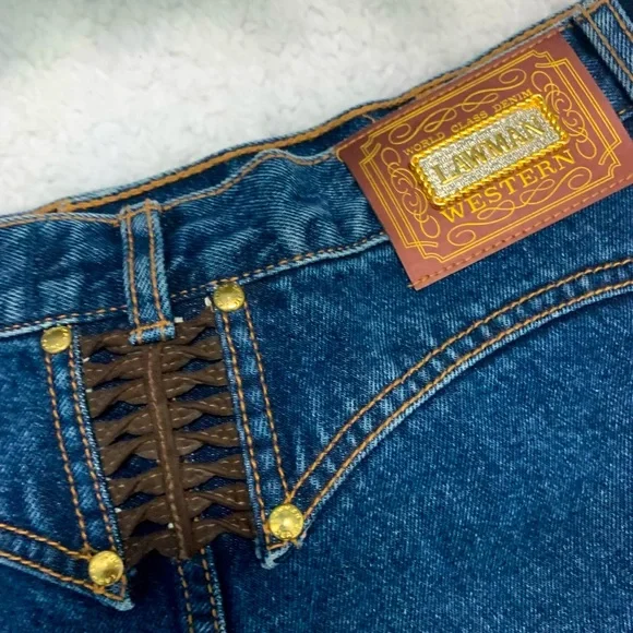 vintage lawman jeans - Picture 3 of 5